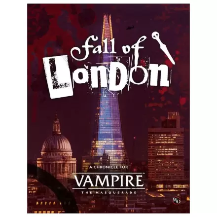 Vampire: The Masquerade 5th Edition RPG knjiga Fall of London Chronicle *angleška verzija* fotografija izdelka