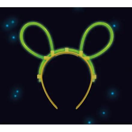 Svetleč naglavni trak s tiaro z ušesi miške 19 cm fotografija izdelka