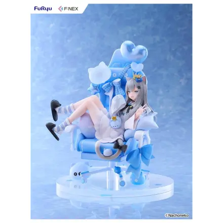 Virtual YouTuber F:NEX PVC figura 1/7 Nachoneko Birthday Ver. 24 cm fotografija izdelka