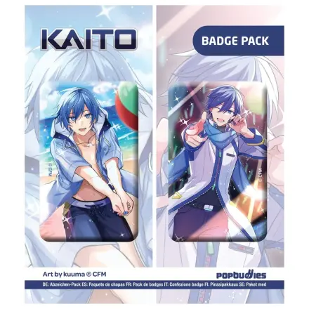 Vocaloid gumb 2-paket Kaito (umetnost: kuuma) fotografija izdelka