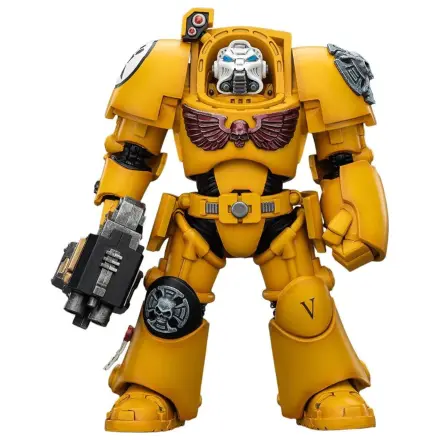 Warhammer 40,000 figurica Imperial Fists Terminator 2 s Power Fist in Storm Bolter 14 cm fotografija izdelka
