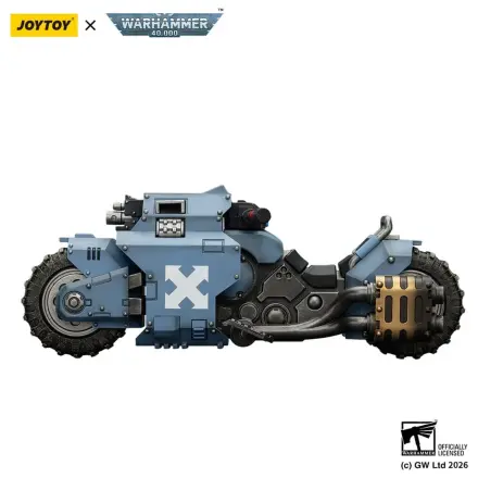 Warhammer 40,000 Raider-pattern bojna motor s Space Wolves z dvojnimi bolt puškami 22 cm fotografija izdelka