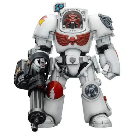 Warhammer 40,000 Action Figura White Scars Terminator 3 z Power Fist in Assault Cannon 14 cm fotografija izdelka
