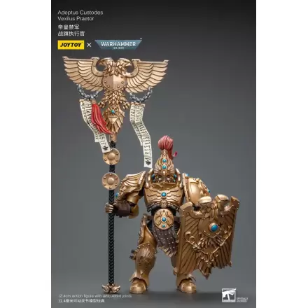 Akcijska figura Warhammer 40k 1/18 Adeptus Custodes Vexilus Praetor termékfotója