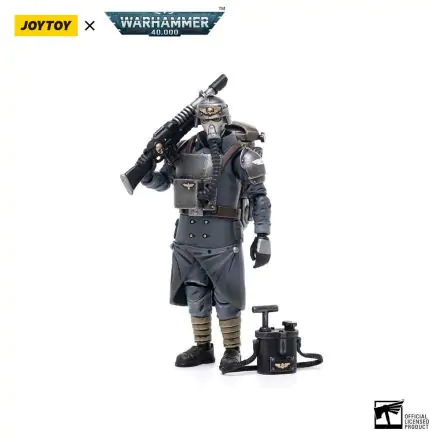 Warhammer 40k Action Figure 1/18 Death Korps of Krieg Veteran Squad Guardsman Demolitions Specialist 10 cm akcijska figura termékfotója