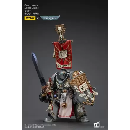 Warhammer 40k Akcijska figura 1/18 Grey Knights Kaldor Draigo 12 cm termékfotója