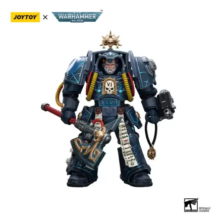 Warhammer 40k akcijska figura 1/18 Ultramarines Librarian in Terminator oklepu 12 cm termékfotója