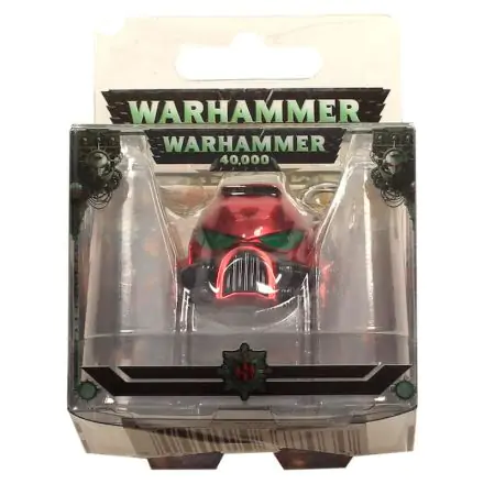 Warhammer 40K Metal Ključek Space Marine MKVII Helmet Blood Angels termékfotója