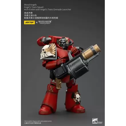 Warhammer The Horus Heresy Akcijska figura 1/18 Blood Angels Angel's Tears Squad Arch-Erelim z Angel's Tears Izstreljevalnikom Granat 12 cm termékfotója