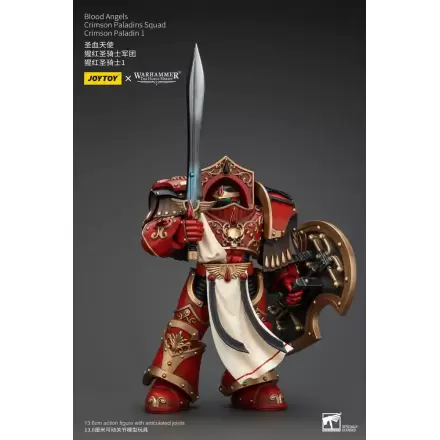 Warhammer The Horus Heresy Akcijska figura 1/18 Blood Angels Crimson Paladins Squad Crimson Paladin 1 14 cm termékfotója