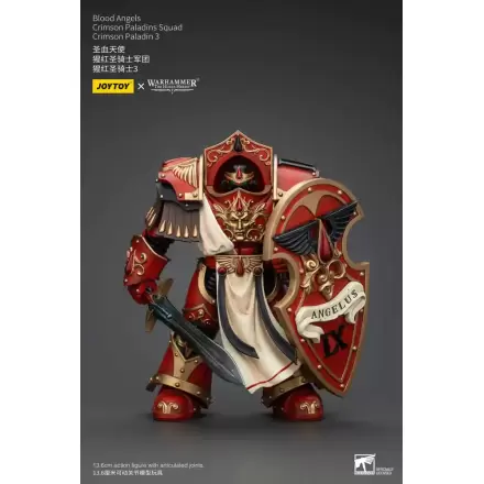 Warhammer The Horus Heresy Akcijska figura 1/18 Blood Angels Crimson Paladins Enota Crimson Paladin 3 14 cm termékfotója