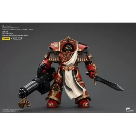 Warhammer The Horus Heresy Akcijska figura 1/18 Blood Angels Crimson Paladins Squad Crimson Paladin z Iliastus Assault Cannon 14 cm termékfotója