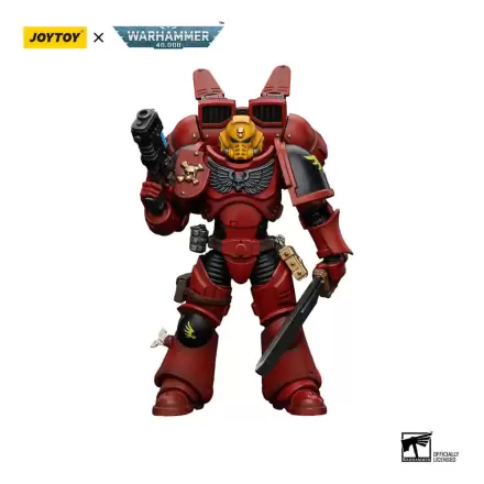 Warhammer The Horus Heresy Akcijska figura 1/18 Blood Angels Jump Pack Intercessors Narednik s plazemsko pištolo 12 cm fotografija izdelka