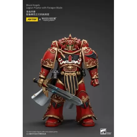 Warhammer The Horus Heresy akcijska figura 1/18 Blood Angels Legion Praetor z Paragon Blade 13 cm termékfotója