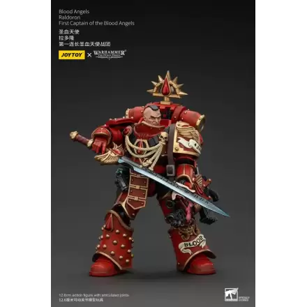 Warhammer The Horus Heresy Akcijska figura 1/18 Blood Angels Raldoron First Captain of the Blood Angels 13 cm termékfotója