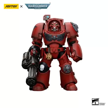 Warhammer The Horus Heresy akcijska figura 1/18 Blood Angels Terminator Squad Terminator z jurišnim topom 14 cm termékfotója