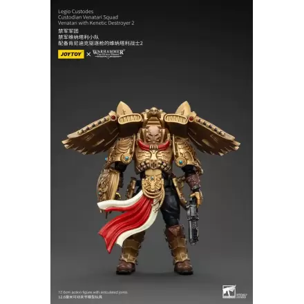 Warhammer The Horus Heresy Akcijska figura 1/18 Legio Custodes Custodian Venatari Squad Venatari with Kenetic Destroyer 2 13 cm termékfotója