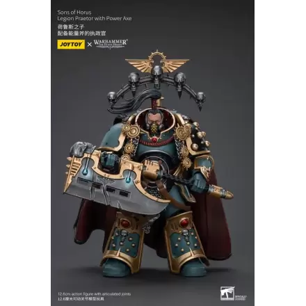 Warhammer The Horus Heresy akcijska figura 1/18 Sons of Horus Legion Praetor with Power Axe 12 cm fotografija izdelka