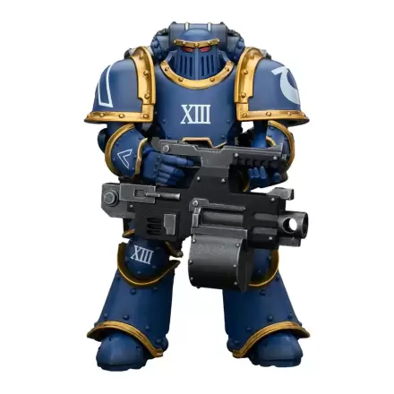 Warhammer The Horus Heresy Akcijska figura 1/18 Ultramarines Legion MKIII Tactical Support Squad Legionar s težkim bolterjem 12 cm termékfotója