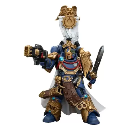 Warhammer The Horus Heresy akcijska figura 1/18 Ultramarines Legion Praetor z električnim mečem in Volkite Serpenta 12 cm termékfotója