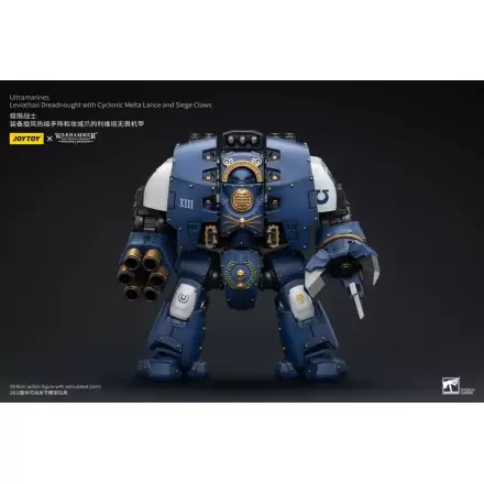 Warhammer The Horus Heresy Akcijska figura 1/18 Ultramarines Leviathan Dreadnought s Cyclonic Melta Lance in Obleganimi kremplji 29 cm termékfotója