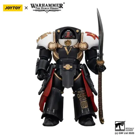 Warhammer The Horus Heresy akcijska figura White Scars Ebon Keshig Terminator 1 s Power Glaive 13 cm fotografija izdelka