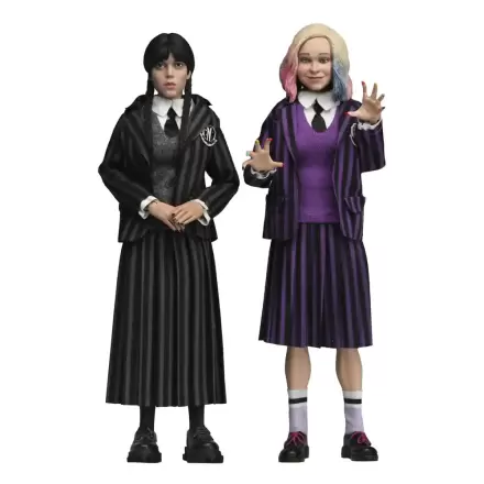 Wednesday Action Figures 2 Pack Wednesday Addams (Nevermore Uniform) in Enid 20 cm fotografija izdelka