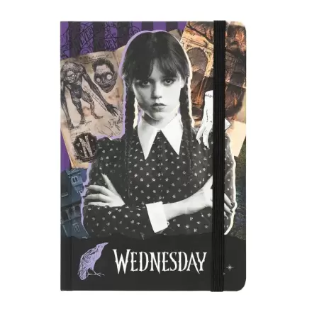 Wednesday Addams A5 premium notesnik termékfotója