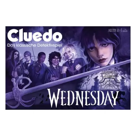Wednesday družabna igra Clue *German Version* fotografija izdelka