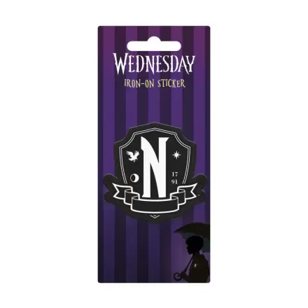 Nalepka z vezenino Wednesday fotografija izdelka