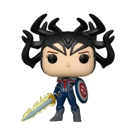 What If...? Funko POP! Animation Vinilna Figura Infinity Captain Carter 9 cm termékfotója