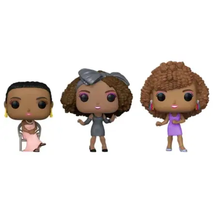 Whitney Houston Funko POP! Icons Vinilne Figure 3-Paket Ekskluzivna Izdaja 9 cm fotografija izdelka