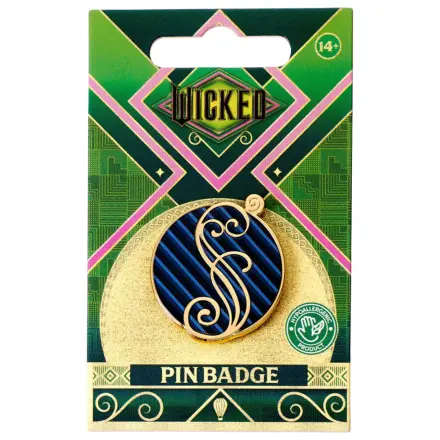 Wicked Blue Shiz Logotip značka s sponko fotografija izdelka