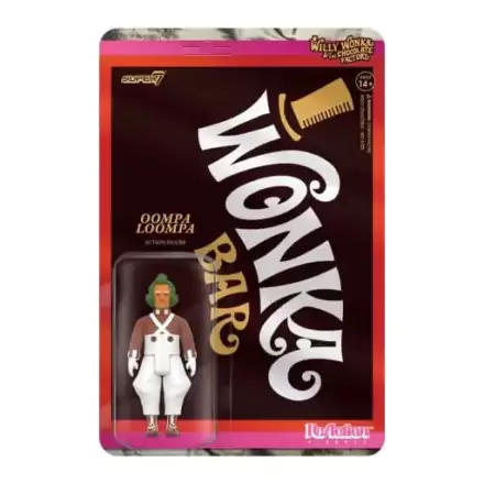 Willy Wonka and the Chocolate Factory (1971) ReAction Akcijska figura Wave 03 Oompa Loompa 10 cm termékfotója