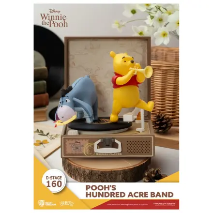Winnie the Pooh Record Player Series PVC figura Pooh's Hundred Acre Band 12 cm fotografija izdelka
