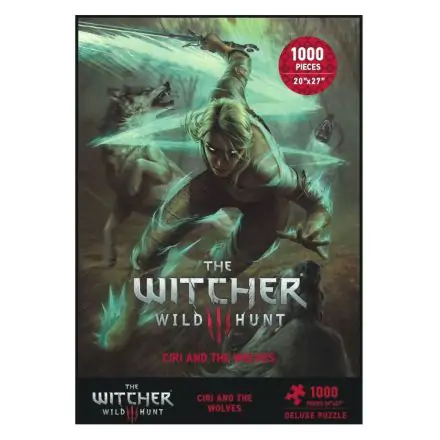 Witcher 3 Wild Hunt Puzzle Ciri in Volkovi termékfotója