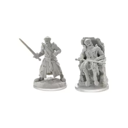 WizKids Deep Cuts Miniatures Nepobarvane miniature 2-pakiranje Dead Warlord fotografija izdelka