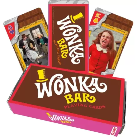 Wonka Playing Cards Willy Wonka Bar Premium karte za igranje termékfotója