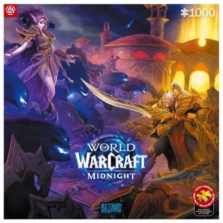 World of Warcraft Sestavljanka Midnight Against the Void (1000 kosov) fotografija izdelka
