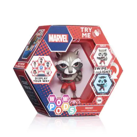 WOW! POD Marvel Rocket Raccoon led figura fotografija izdelka