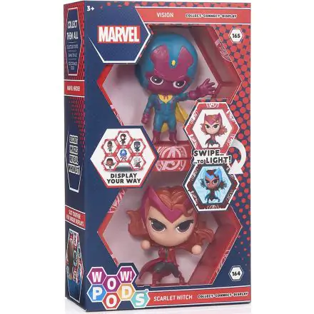 WOW! POD Marvel Vision + Scarlet LED figurice set termékfotója