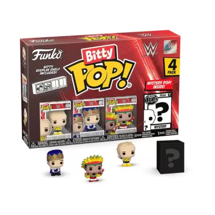 WWE Bitty Funko POP! Vinilna figura 4-pack Dusty Rhodes 2,5 cm termékfotója