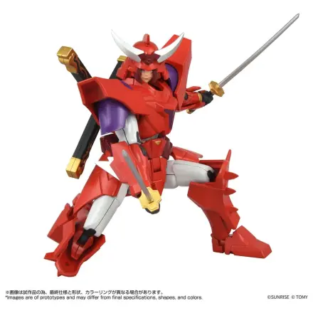 Yoroi Shin Den Samurai Troopers Toyrise akcijska figura Gai of the Heat 15 cm fotografija izdelka