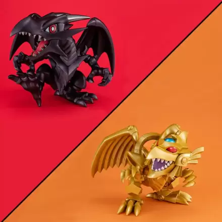 Yu-Gi-Oh! Duel Monsters Megatoon PVC figura Red Eyes Black Dragon in The Winged Dragon of Ra 13 cm (z darilom) fotografija izdelka