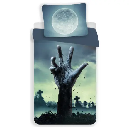 Zombie Moon prevleka iz mikrovlaken za odejo fotografija izdelka